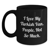 Turkish Van Cat Lovers Funny Coffee Mug Gifts from Friends Family Birthday - Main